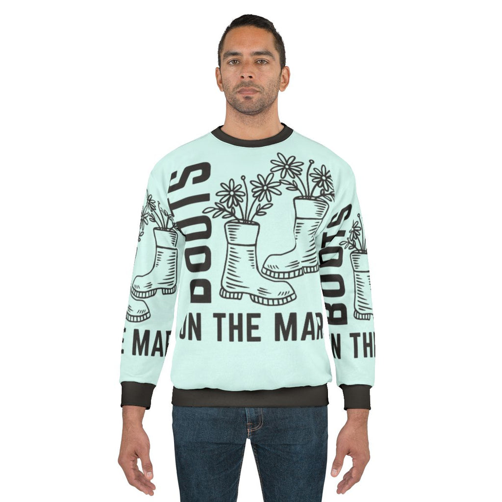 United States Space Force Sweatshirt with Netflix Space Force Graphic