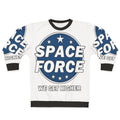 "Space Force Netflix Series Sweatshirt with Humorous Slogan"