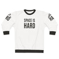 Space Force Netflix Sweatshirt featuring humorous quotes and sayings