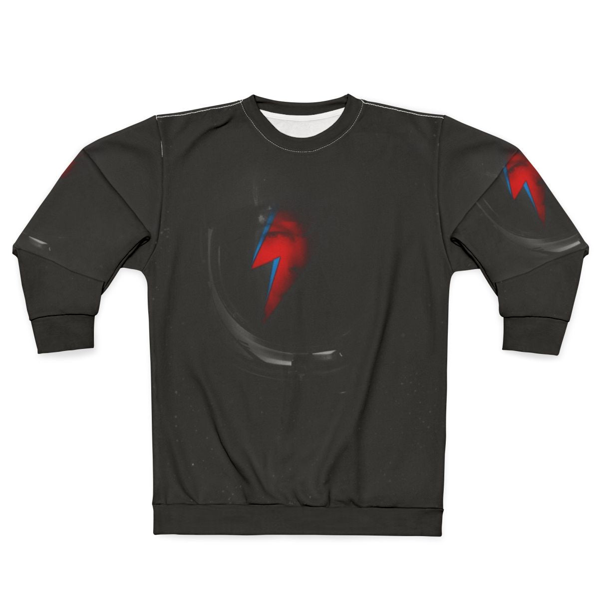 Space Odd VK Sweatshirt featuring cosmic design and David Bowie references