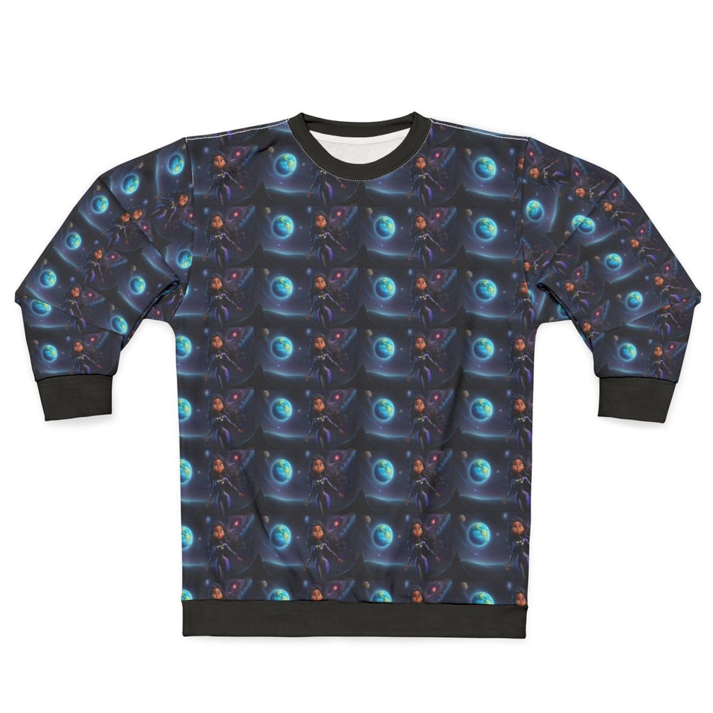 Space Superhero Kids Sweatshirt