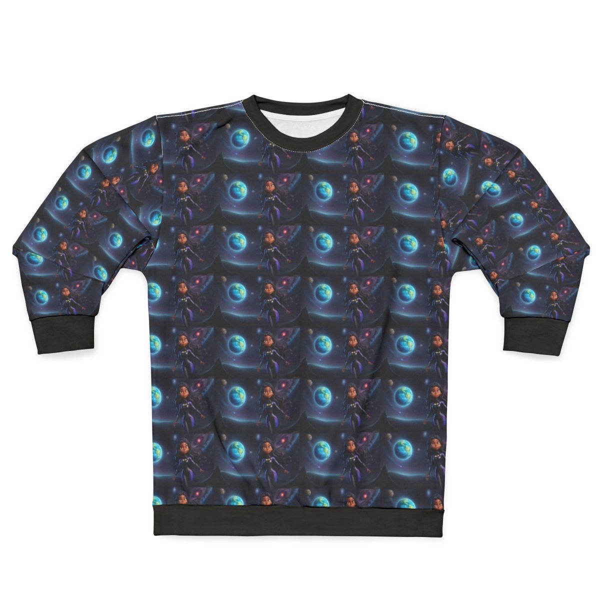 Space Superhero Kids Sweatshirt
