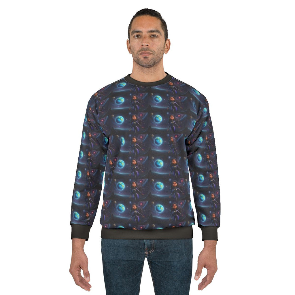 Space Superhero Kids Sweatshirt