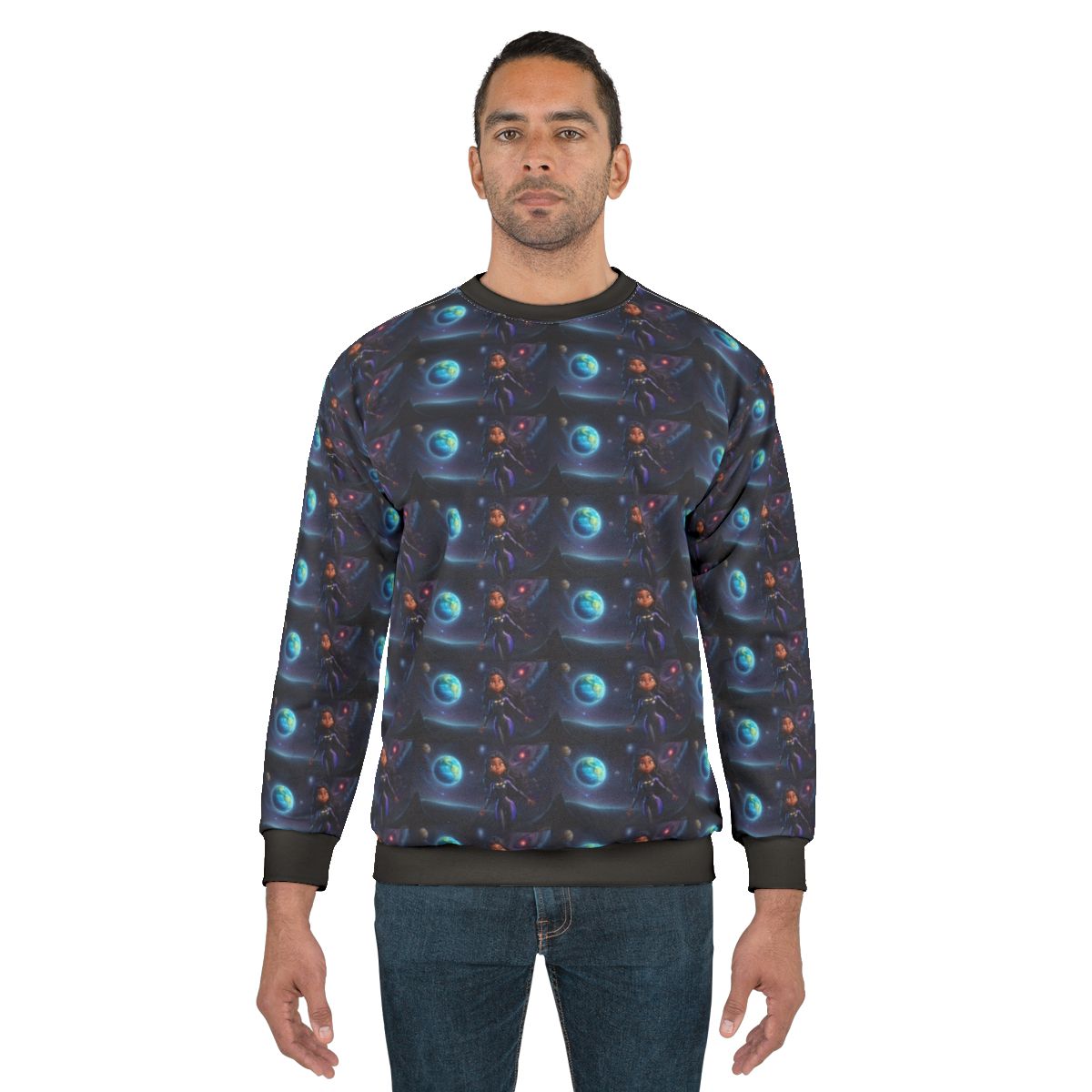 Space Superhero Kids Sweatshirt