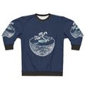 Cosmic Space Tune Sweatshirt with Astronaut and Vinyl Music