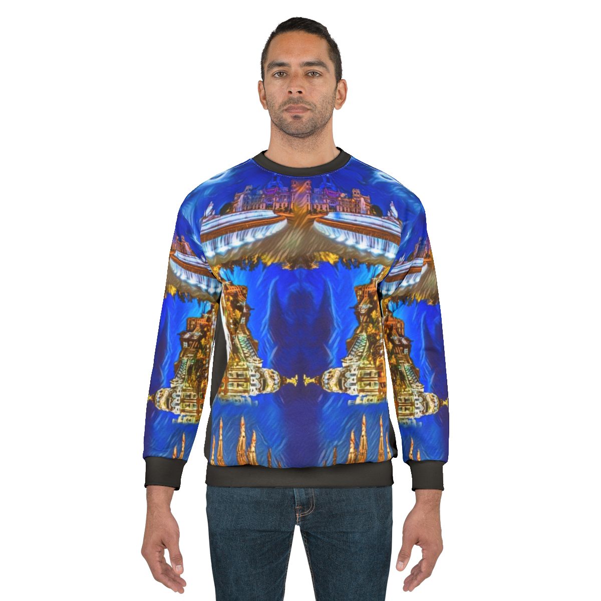 Spanish Sweatshirt with Cool Horse Design
