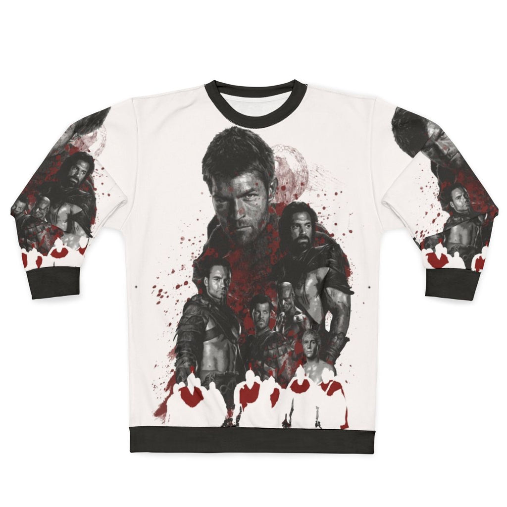 Spartacus and his rebel leaders gladiator sweatshirt
