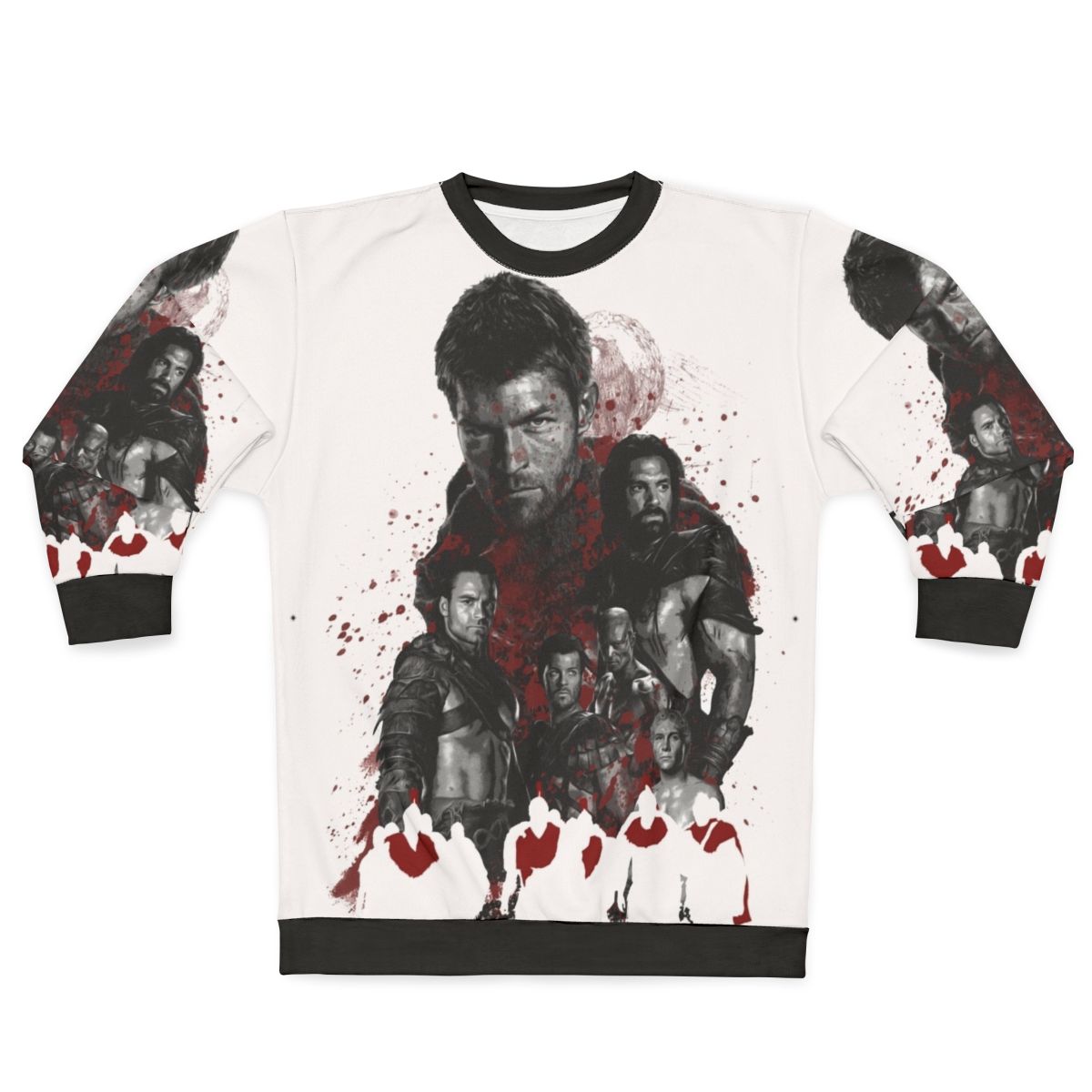 Spartacus and his rebel leaders gladiator sweatshirt