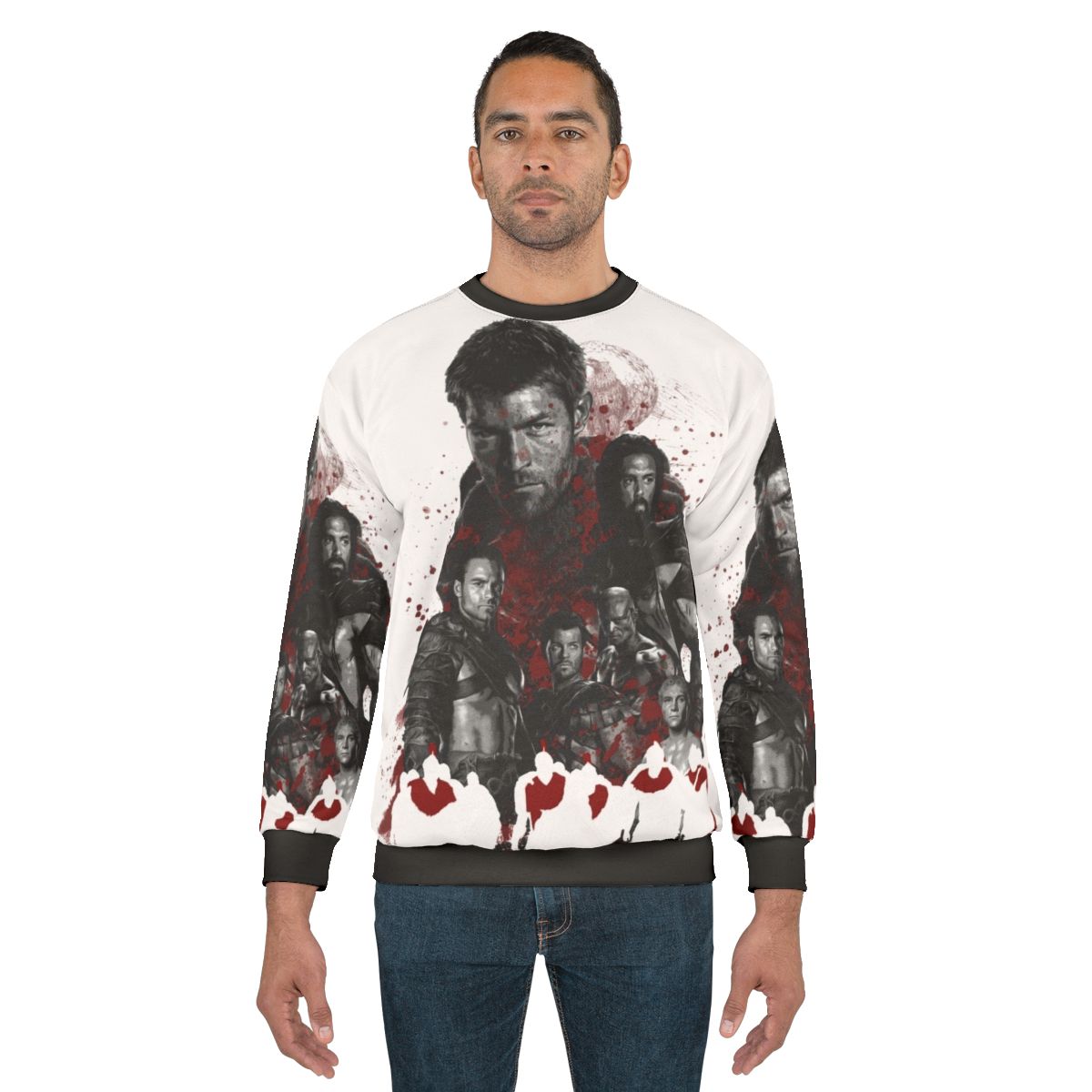 Spartacus and his rebel leaders gladiator sweatshirt