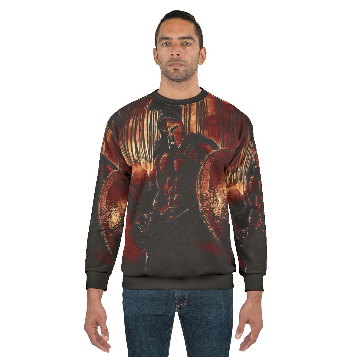 Spartan King Sweatshirt featuring Leonidas and the 300 Spartans