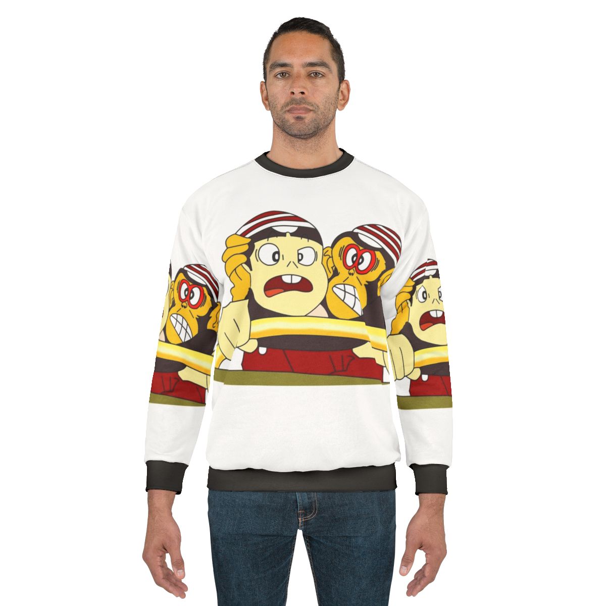 Speed Racer Chispita y Chito Retro Cartoon Graphic Sweatshirt