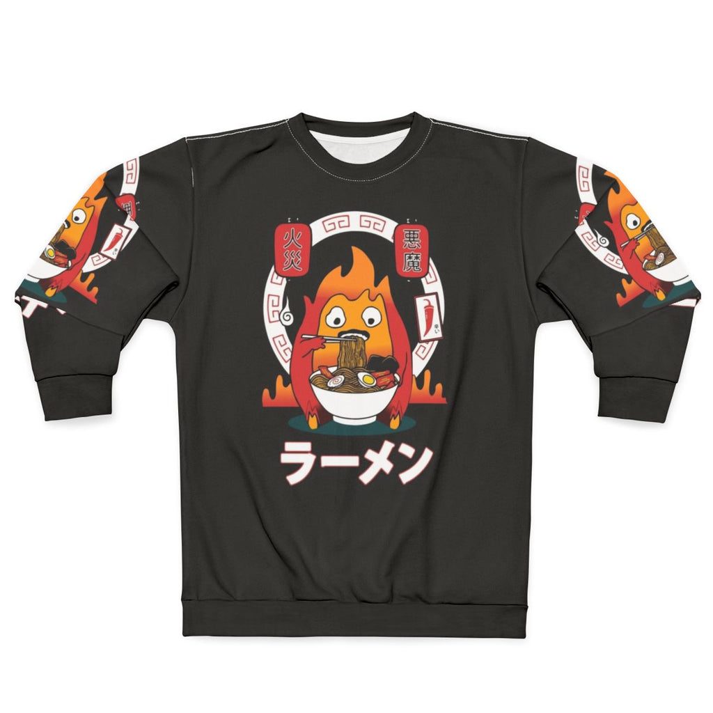 Studio Ghibli Anime Calcifer Sweatshirt