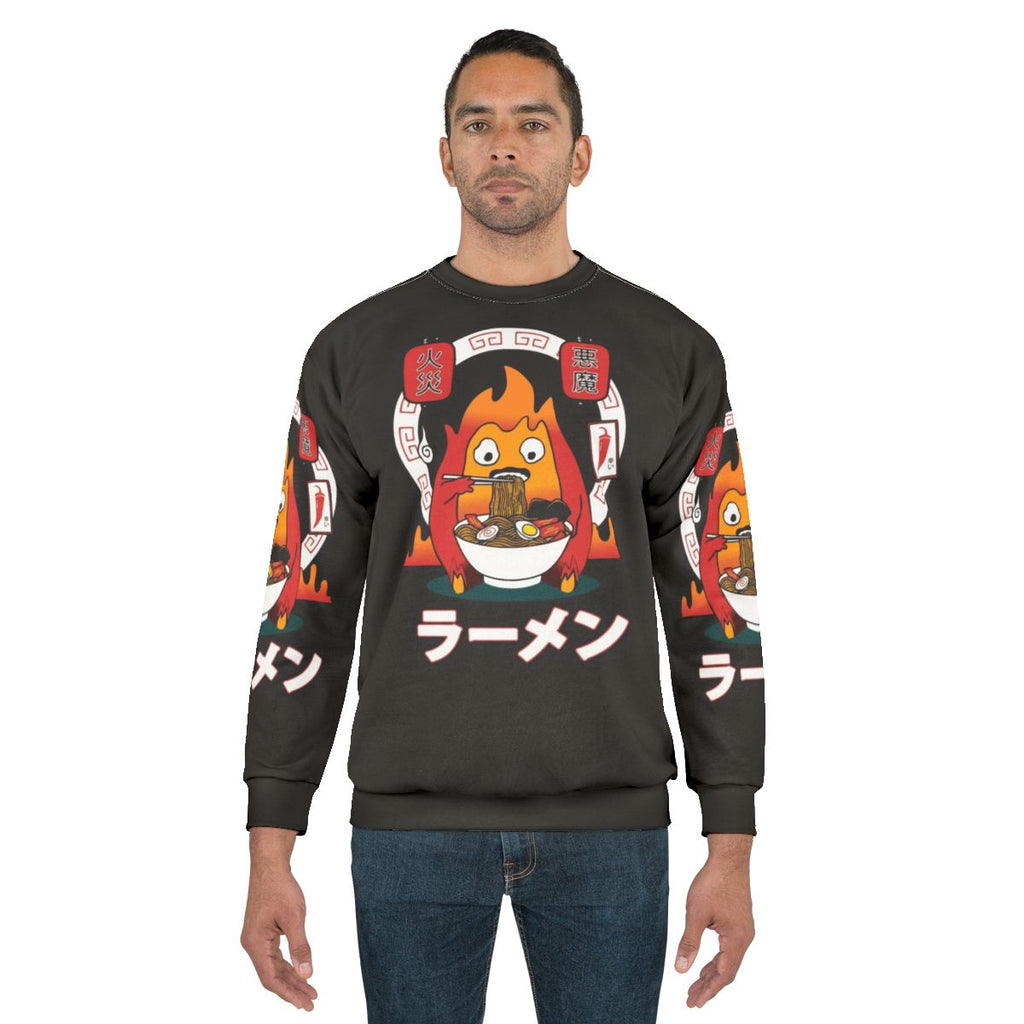 Studio Ghibli Anime Calcifer Sweatshirt