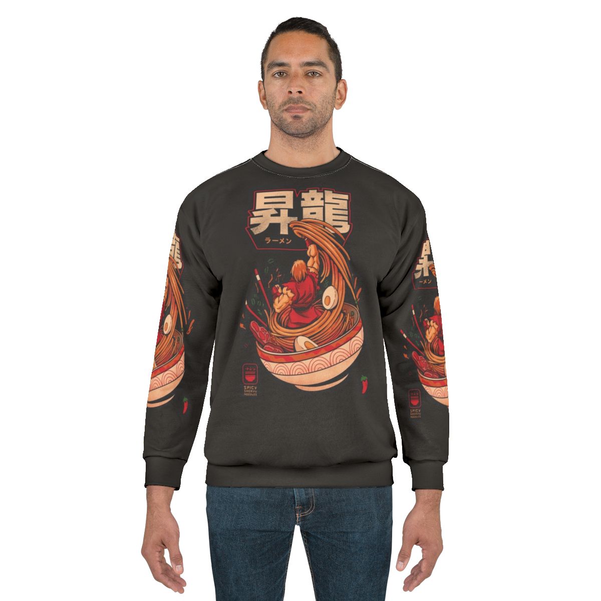 Spicy Shoryu Noodles Gaming Sweatshirt
