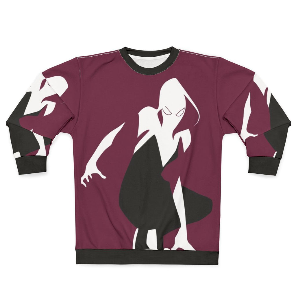 Spider Gwen Sweatshirt featuring the iconic Marvel Comics character