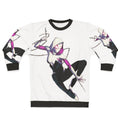 Marvel's Spider Gwen Sweatshirt - Superhero Apparel for Spider-Verse Fans