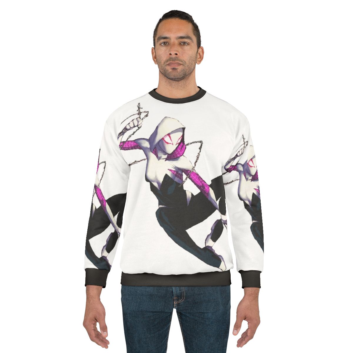 Marvel's Spider Gwen Sweatshirt - Superhero Apparel for Spider-Verse Fans