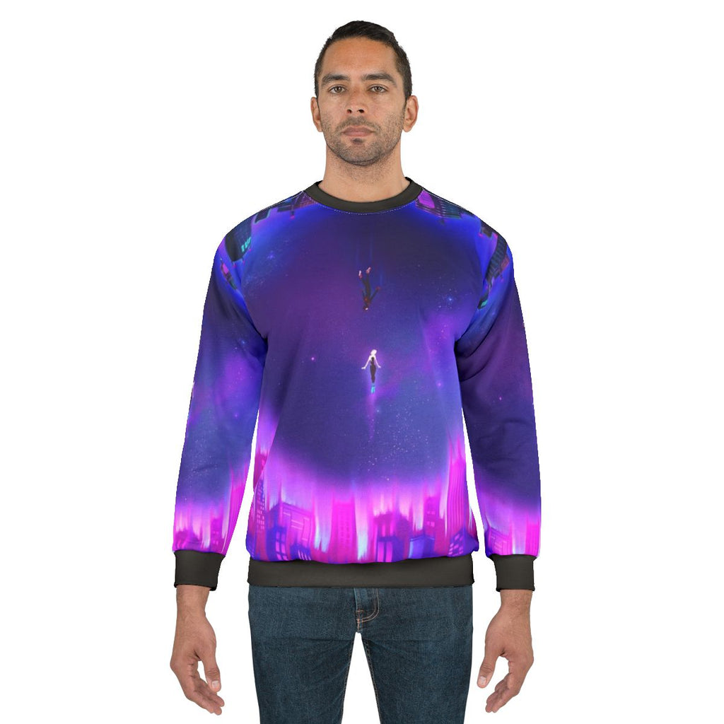 Spider Verse Gwen and Miles Morales Graphic Sweatshirt