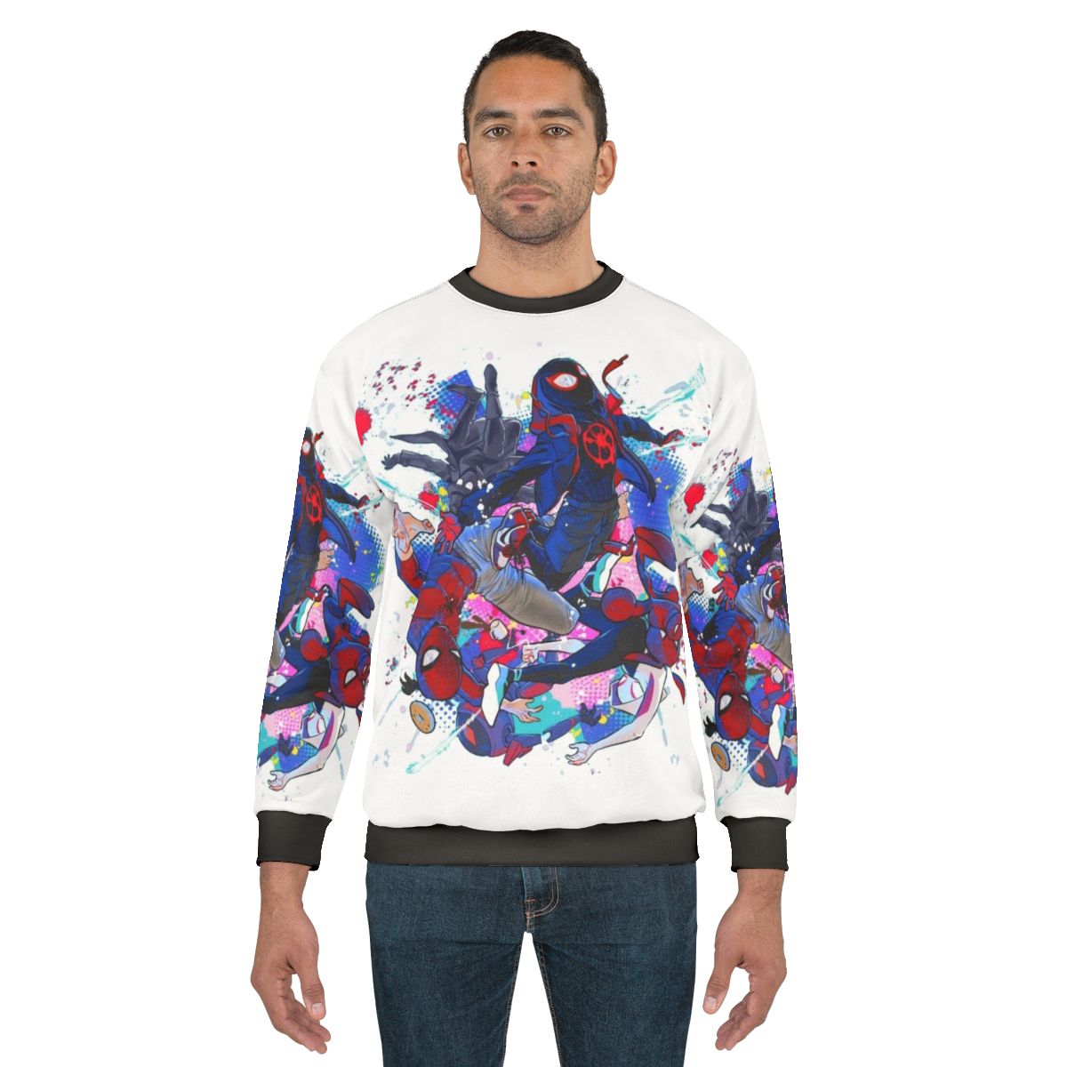 Spider-Verse Spiderman Superhero Sweatshirt