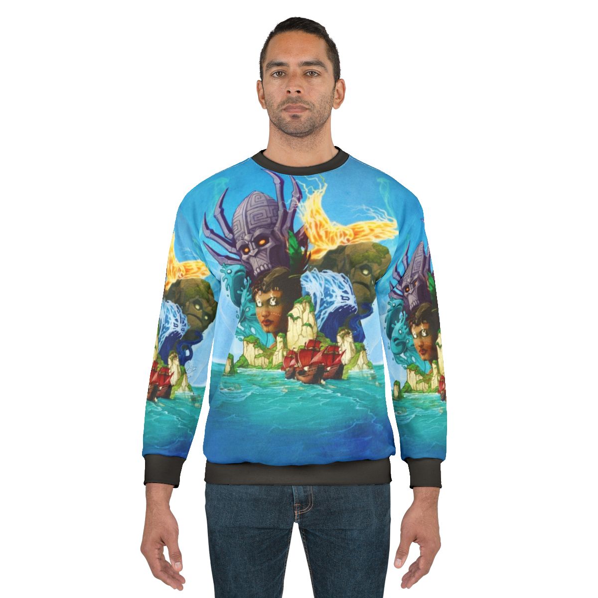 Spirit Island fantasy gaming sweatshirt