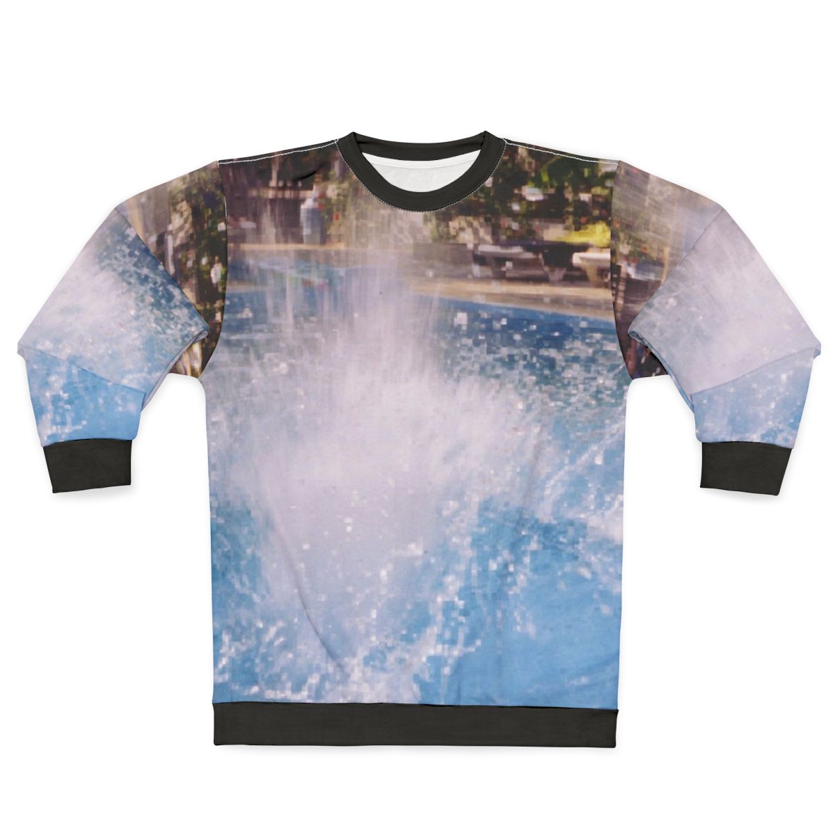 Splash 3 Abstract Retro Sweatshirt