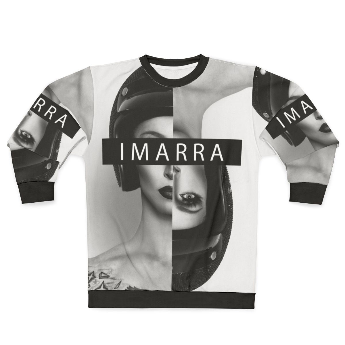 Split screen sweatshirt