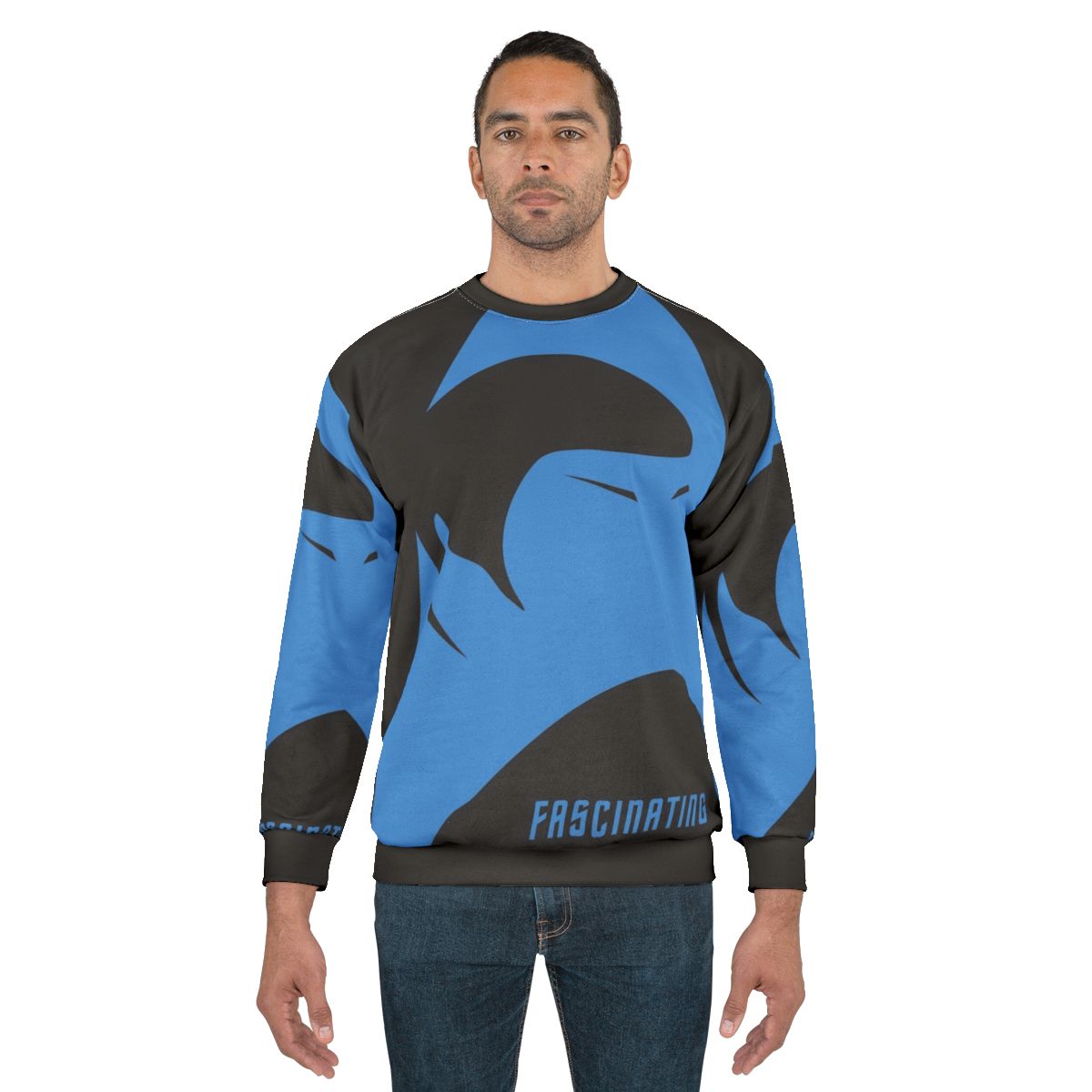 Spock minimalist design star trek the original series sweatshirt