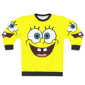 Spongebob Face Cartoon Character Sweatshirt