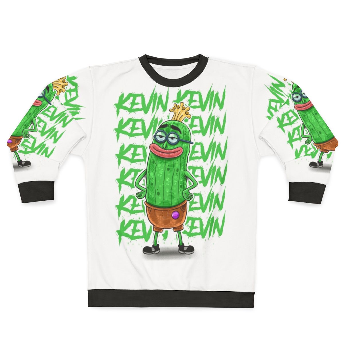 Spongebob Kevin Sea Cucumber Nickelodeon Cartoon Sweatshirt