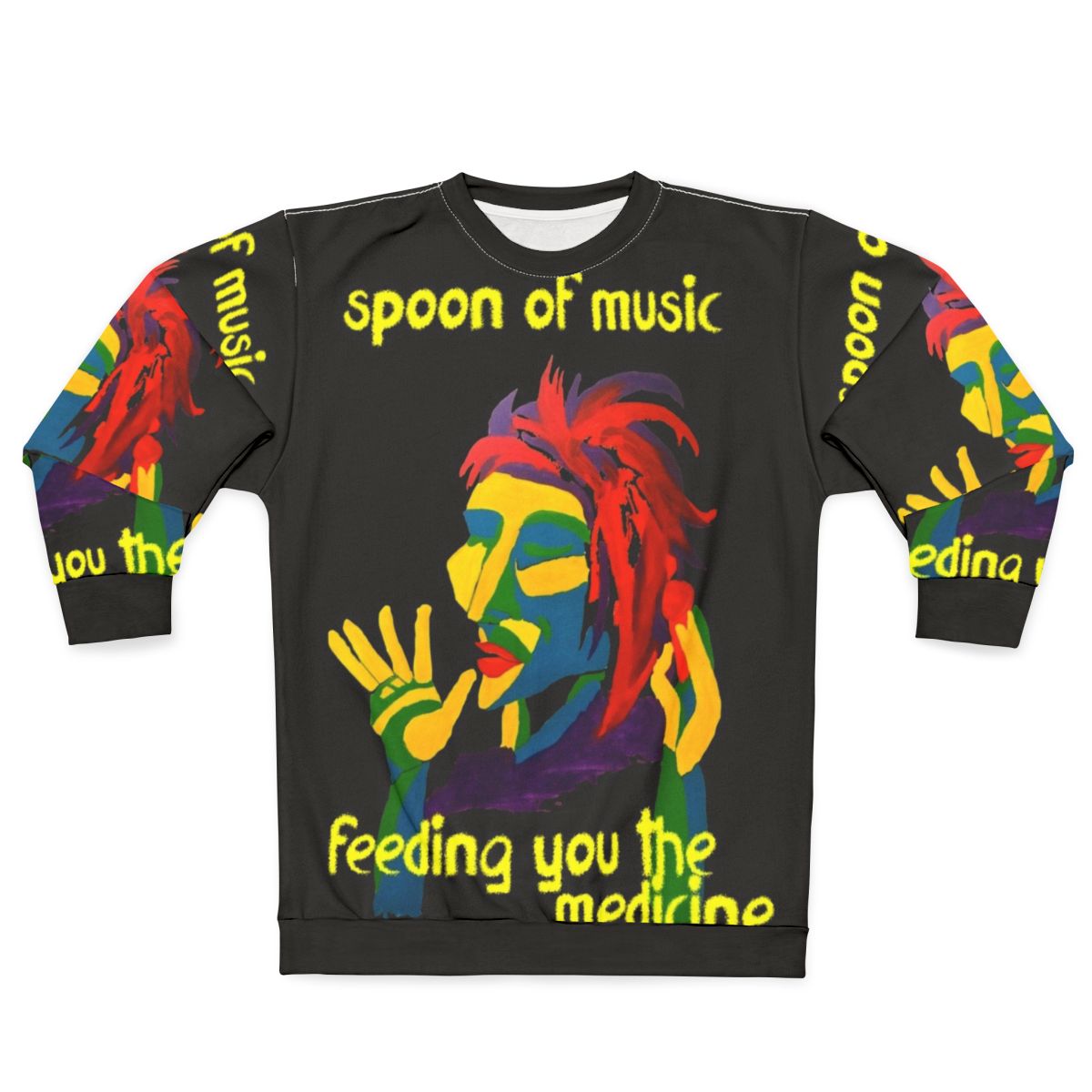 Spoon of Music Sweatshirt featuring a music-inspired design