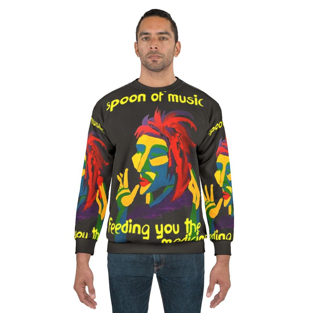Spoon of Music Sweatshirt featuring a music-inspired design