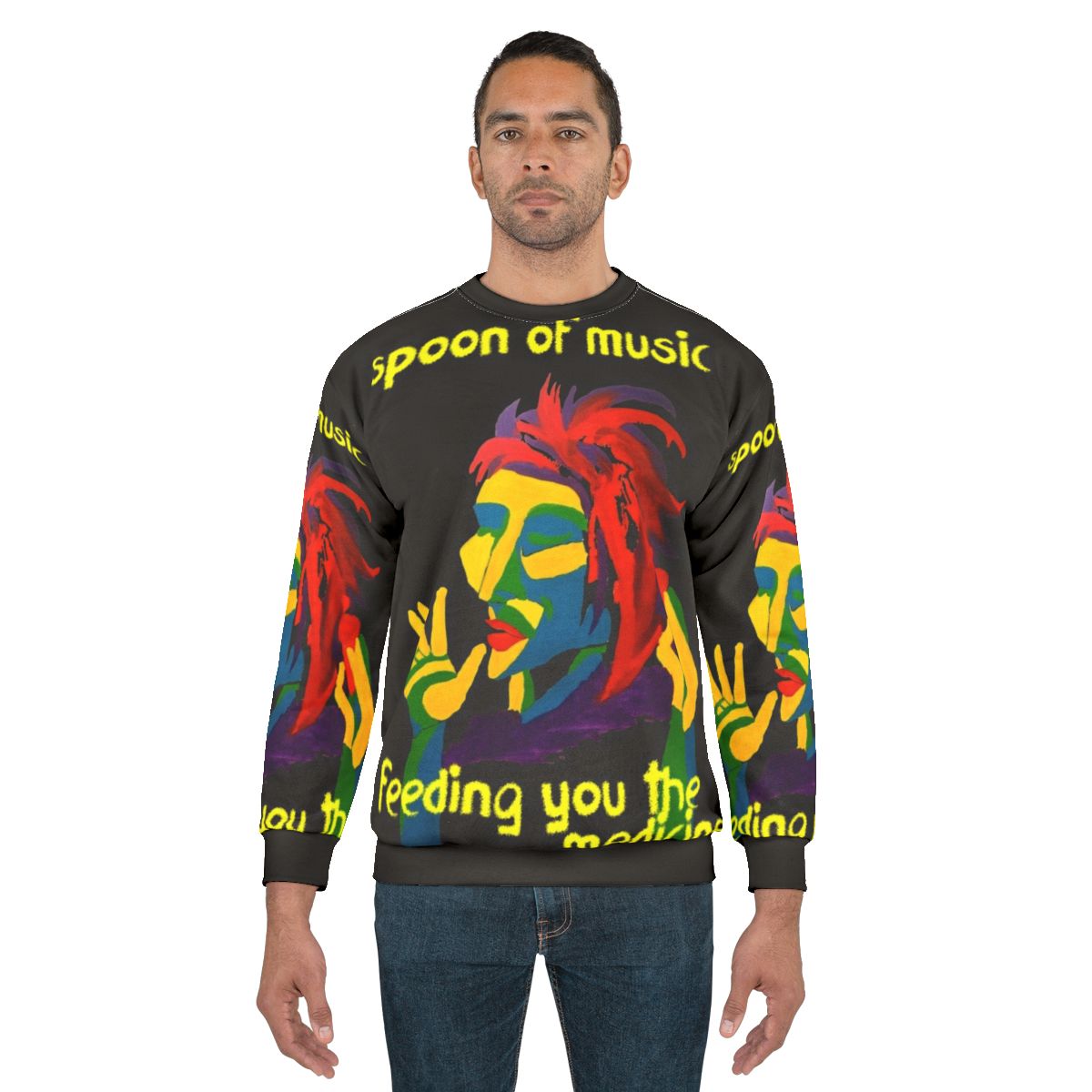 Spoon of Music Sweatshirt featuring a music-inspired design