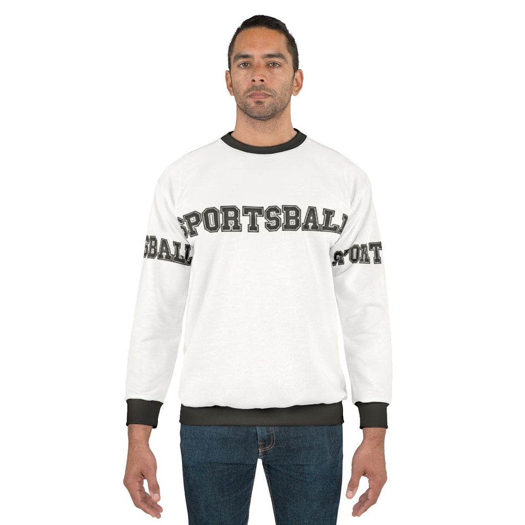 Sports fan sportsball graphic sweatshirt