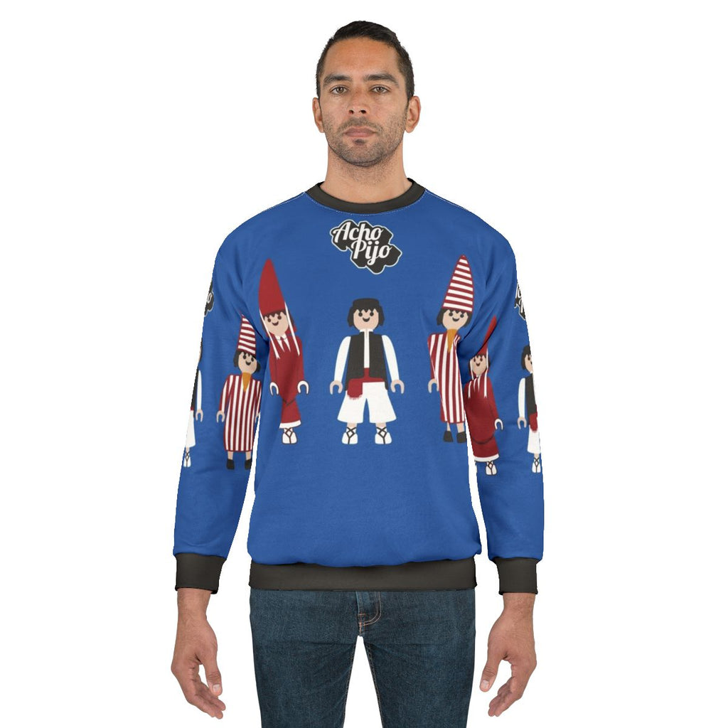 Murcian sweatshirt with spring festivities of murcia design