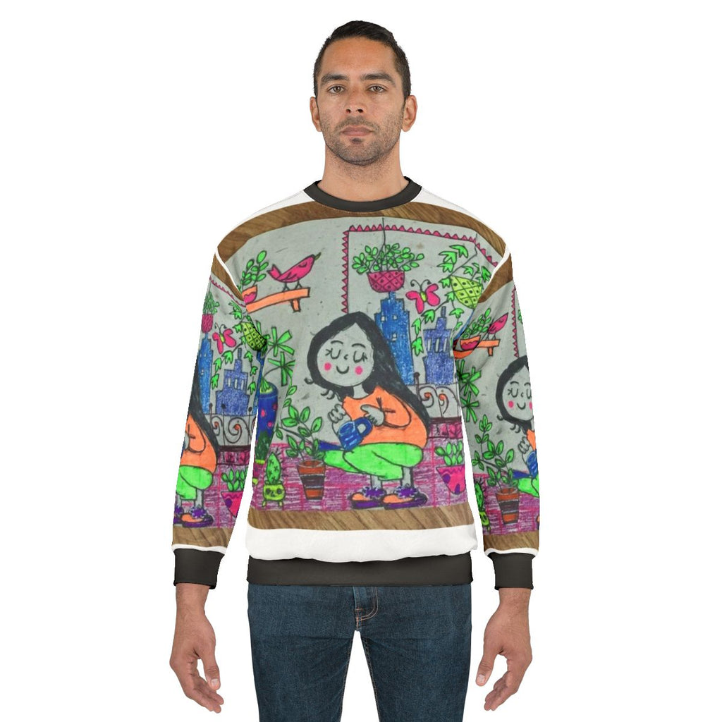 Spring nature hobbies gardening sweatshirt