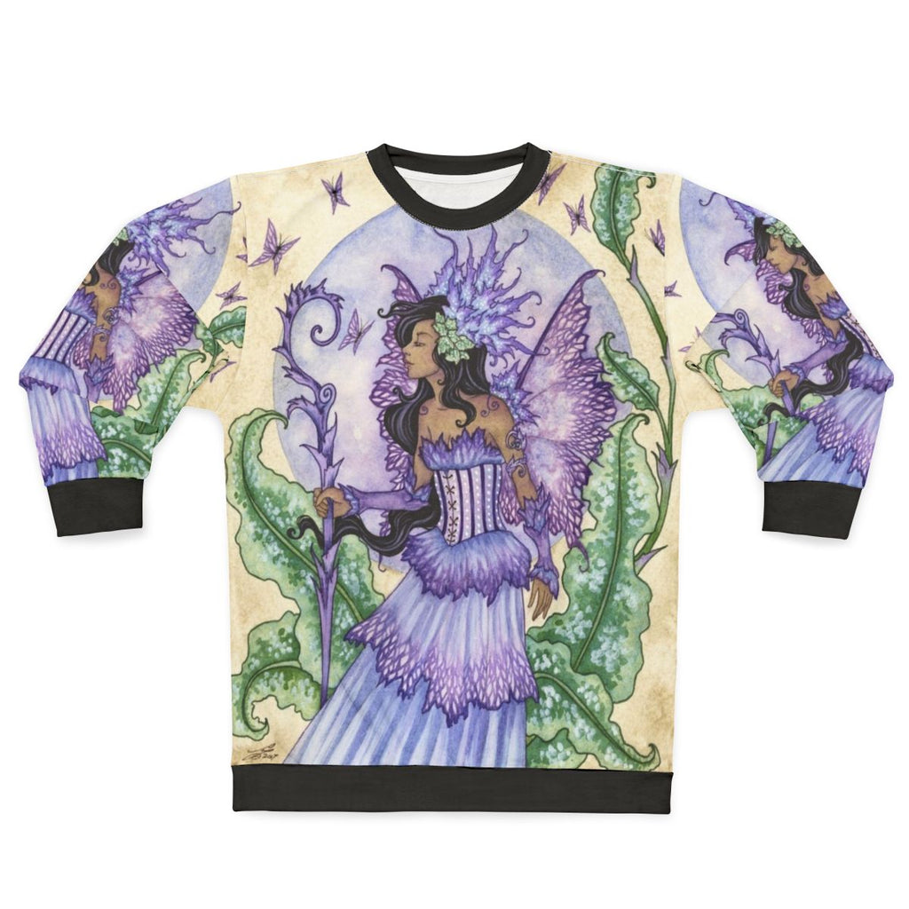 Fairy and butterfly-themed spring sweatshirt
