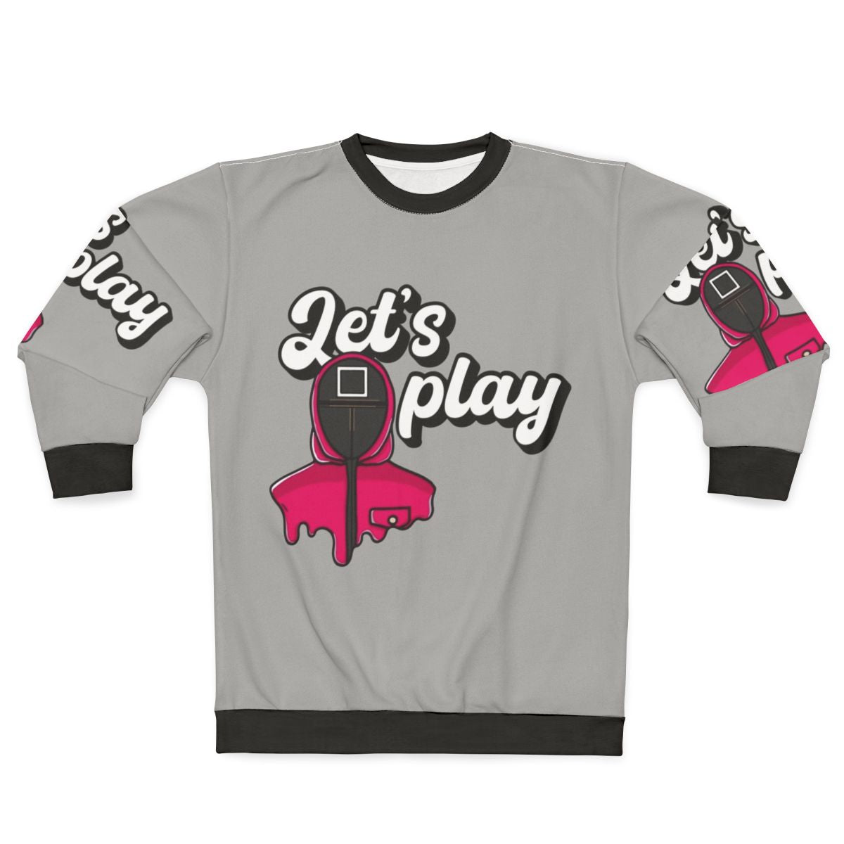 Squid Game Guard Sweatshirt with Squid Game Logo