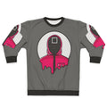 Squid Game Guard Sweatshirt with Iconic Geometric Pattern