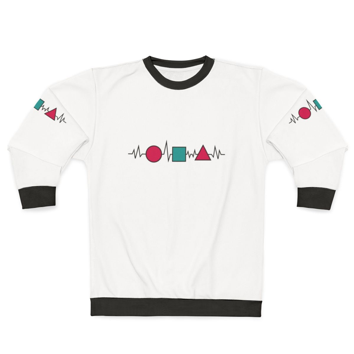 Squid Game Heartbeat Design Sweatshirt