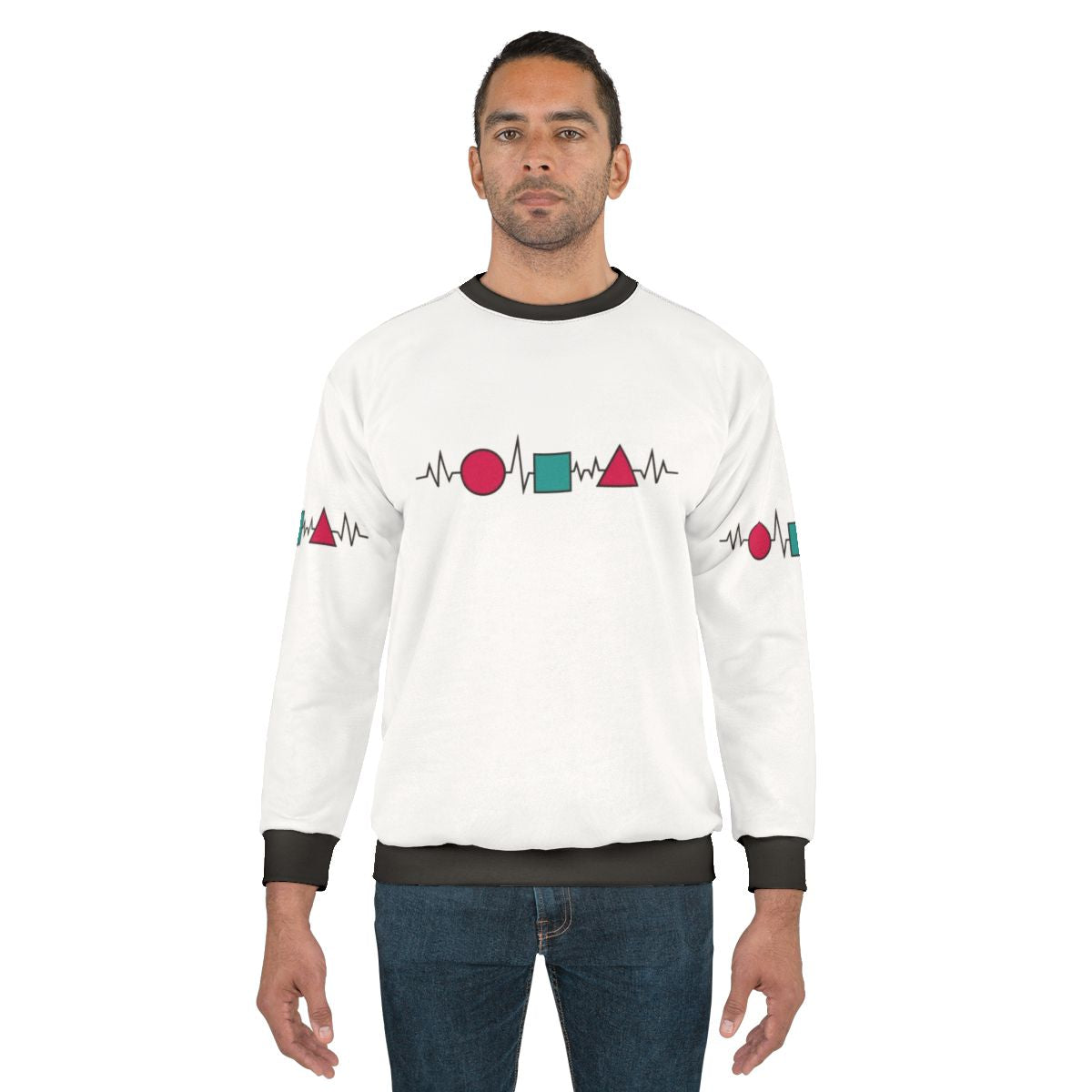 Squid Game Heartbeat Design Sweatshirt