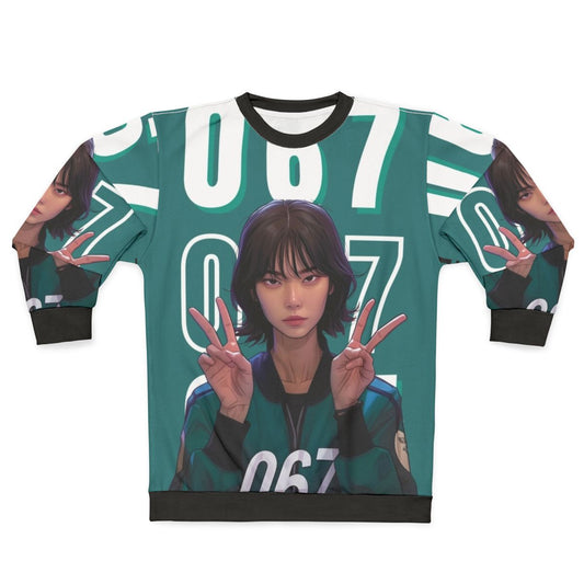 Squid Game Player 067 Kang Sae Byeok Sweatshirt