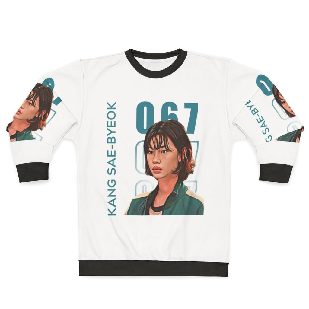 Squid Game Player 067 Sae Byeok Graphic Sweatshirt