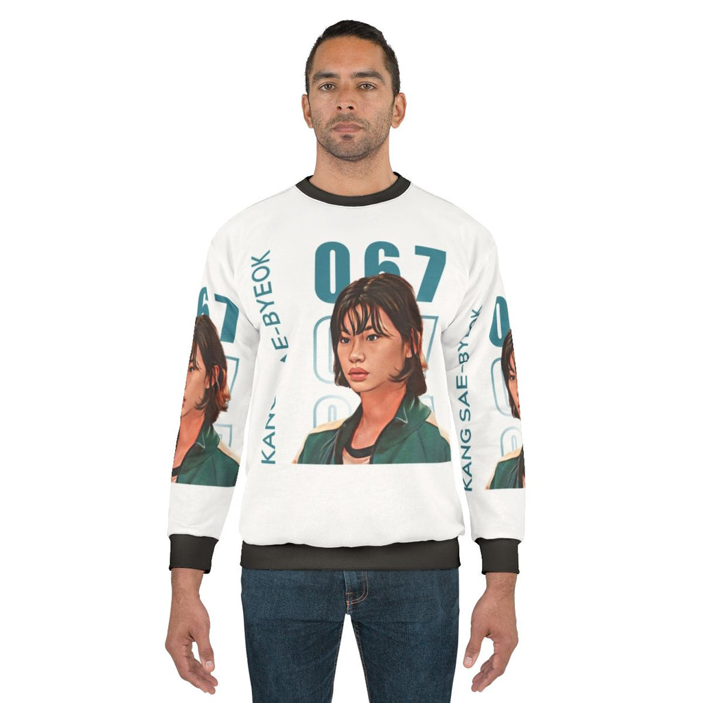 Squid Game Player 067 Sae Byeok Graphic Sweatshirt