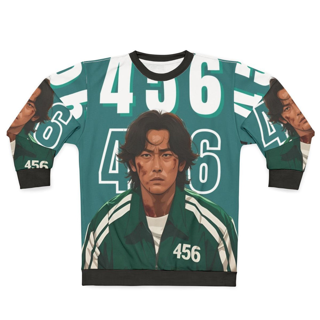 Squid Game Player 456 Seong Gi Hun Netflix Sweatshirt