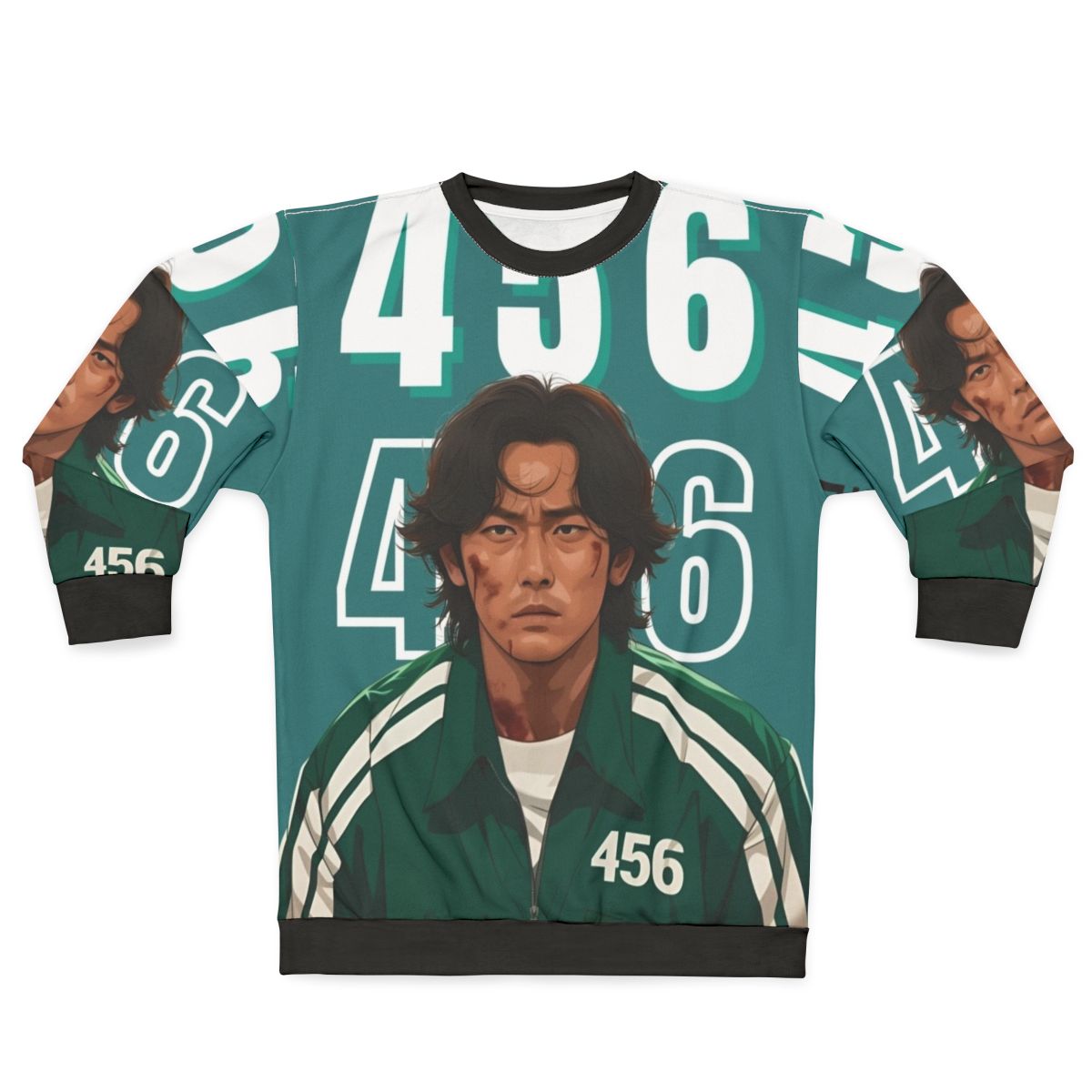 Squid Game Player 456 Seong Gi Hun Netflix Sweatshirt