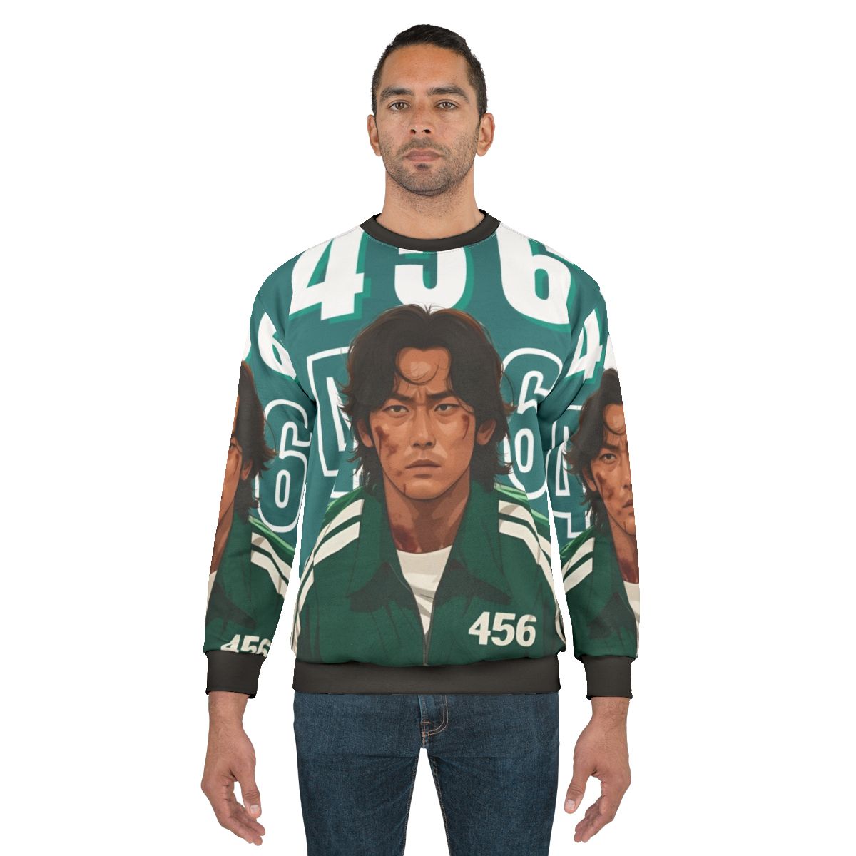Squid Game Player 456 Seong Gi Hun Netflix Sweatshirt