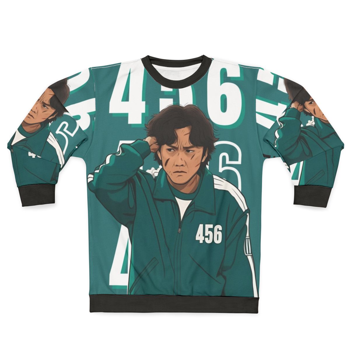 Squid Game Player 456 Seong Gi Hun Netflix Sweatshirt
