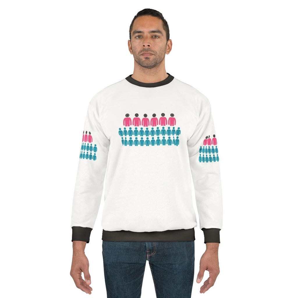 Squid Game Players Short Pink Sweatshirt