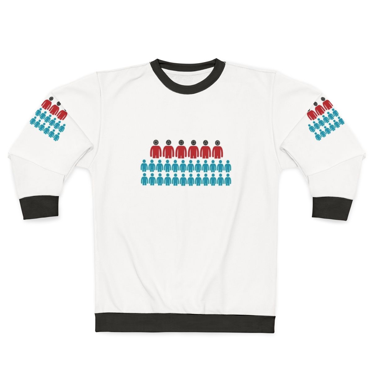 Squid Game Players Short Sweatshirt