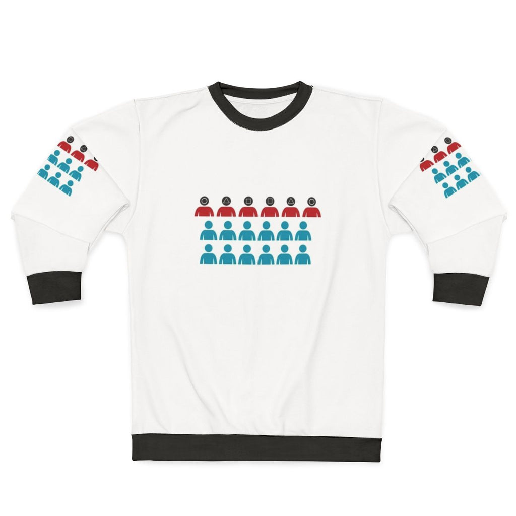 Squid Game Players Inspired Shorter Sweatshirt